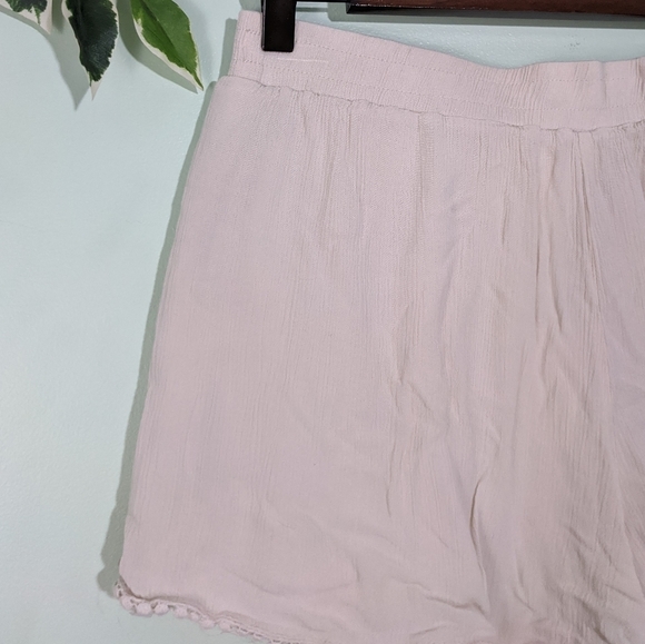 💐 Papaya Embroidered Lined Shorts 💐 - Picture 8 of 10